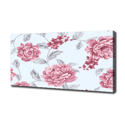 Foto canvas Pioenrozen