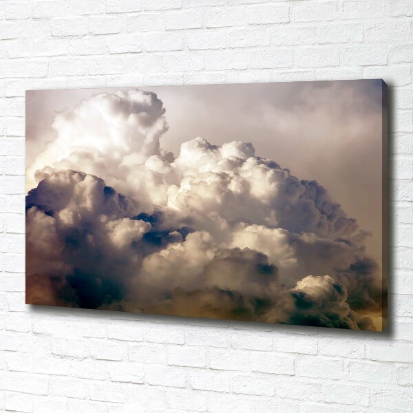 Foto canvas Wolken aan de hemel