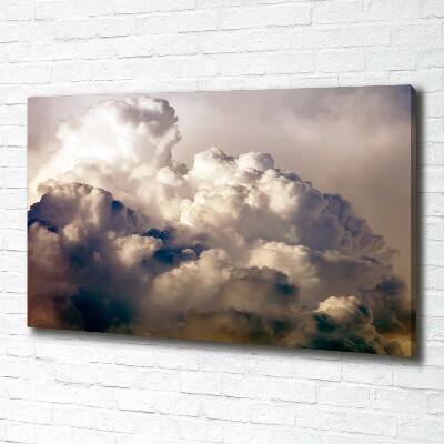 Foto canvas Wolken aan de hemel