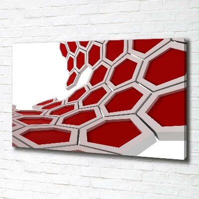 Canvas foto 3D-abstractie