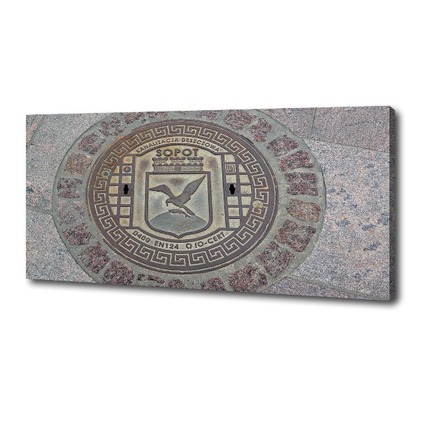 Canvas schilderij Sopot-put