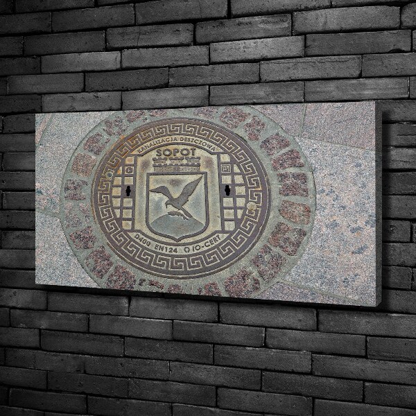 Canvas schilderij Sopot-put