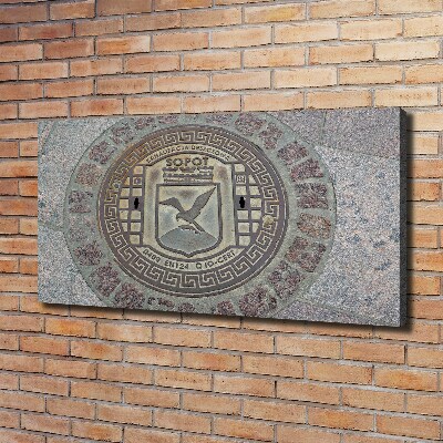 Canvas schilderij Sopot-put