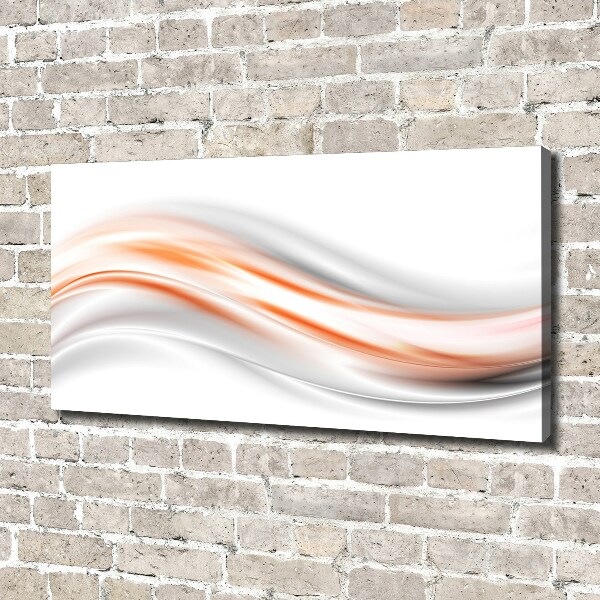 Foto op canvas Abstracte golven