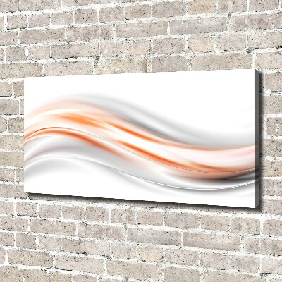 Foto op canvas Abstracte golven