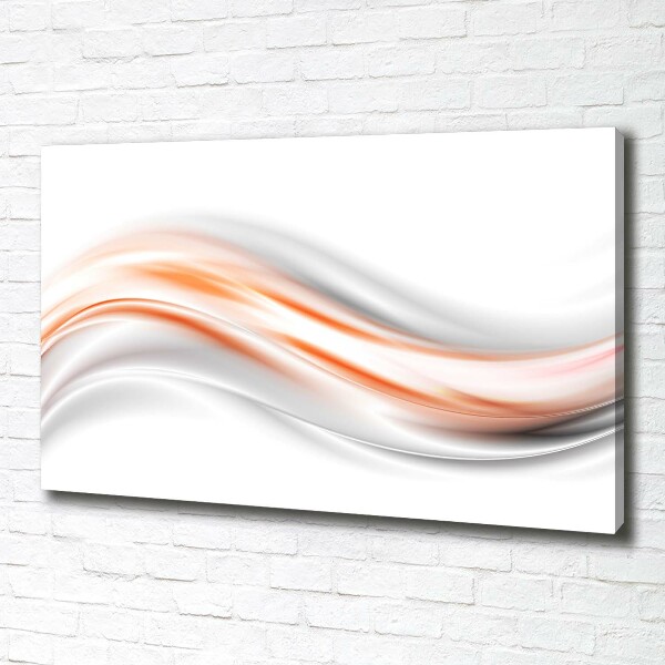 Foto op canvas Abstracte golven