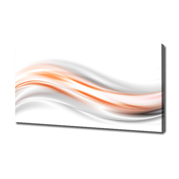 Foto op canvas Abstracte golven