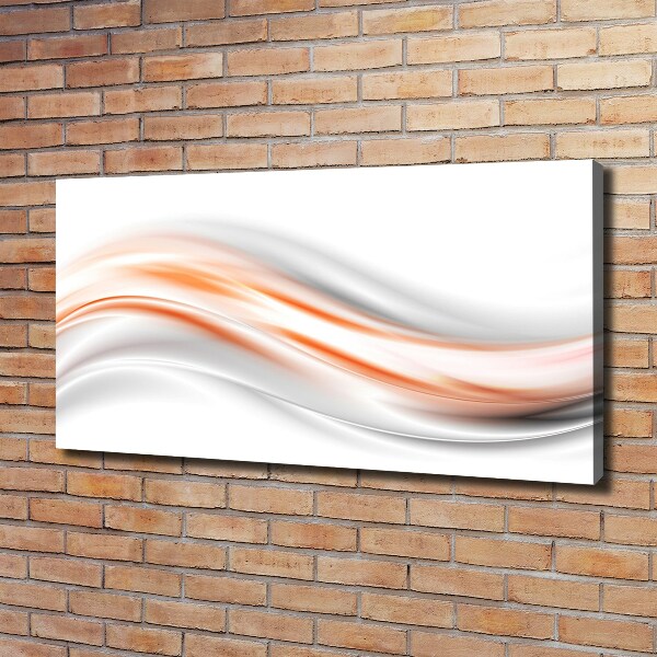 Foto op canvas Abstracte golven