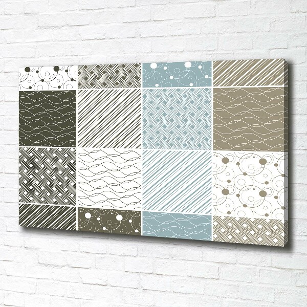 Canvas schilderij Geometrische patronen
