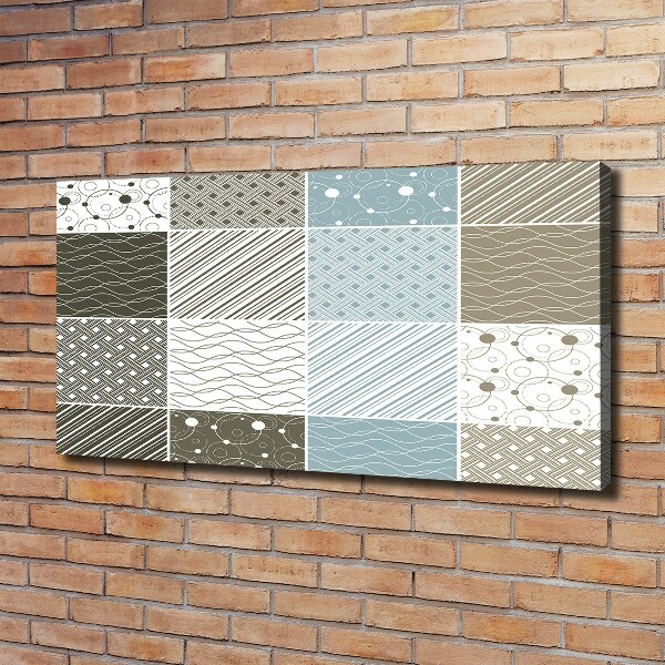 Canvas schilderij Geometrische patronen