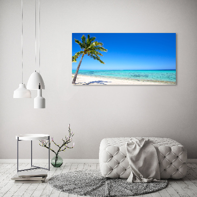 Schilderij op canvas Tropisch strand
