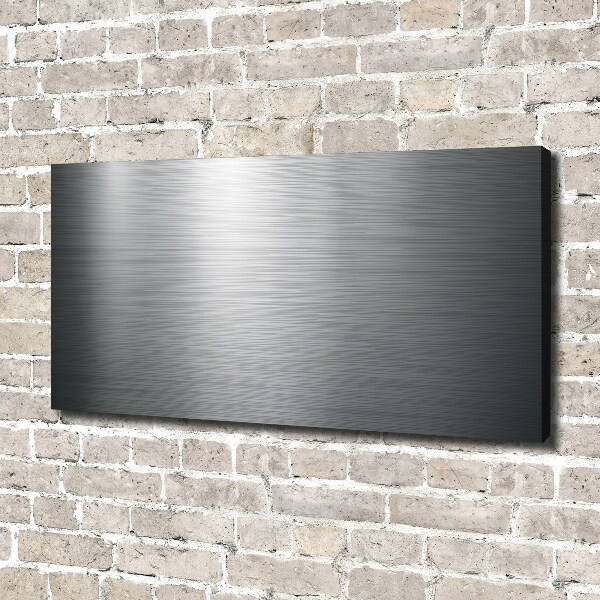Schilderij op canvas Metalen achtergrond