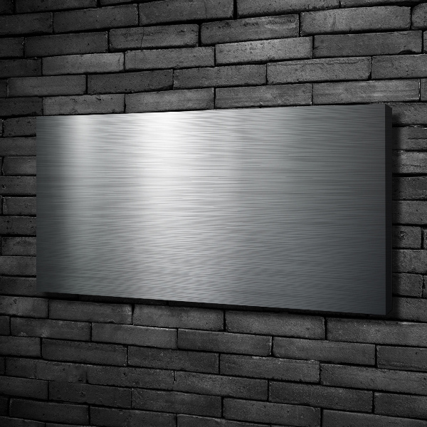 Schilderij op canvas Metalen achtergrond
