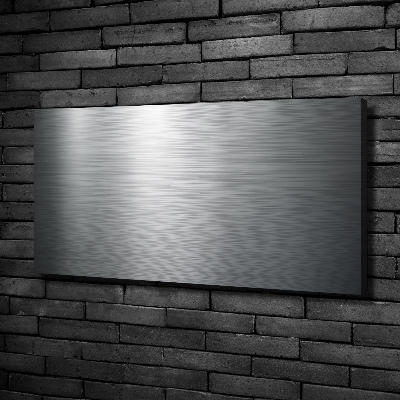 Schilderij op canvas Metalen achtergrond