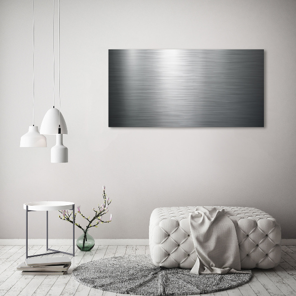 Schilderij op canvas Metalen achtergrond