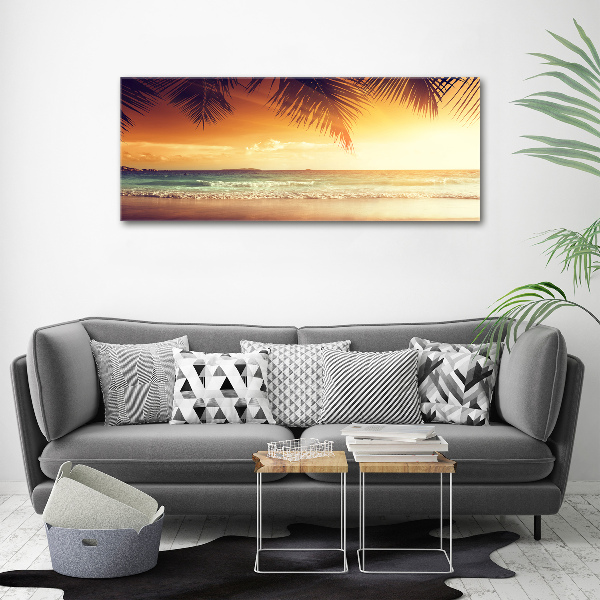 Canvas foto Tropisch strand