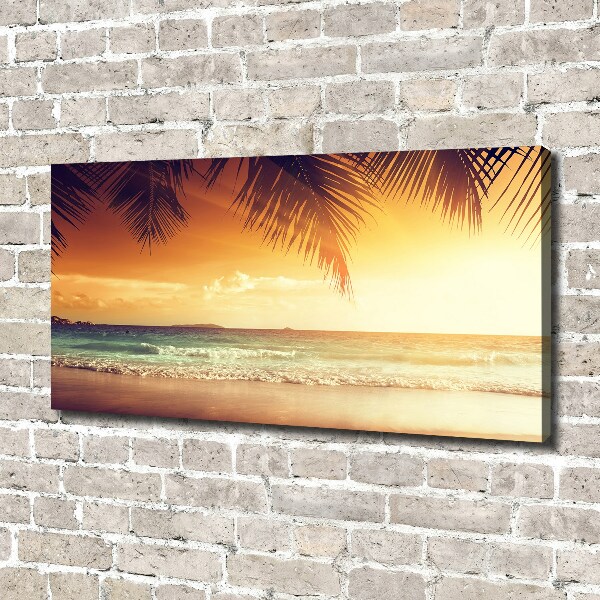 Canvas foto Tropisch strand
