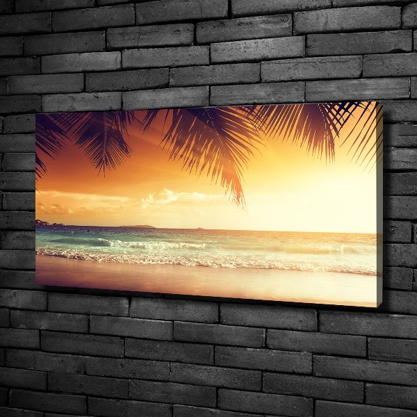 Canvas foto Tropisch strand