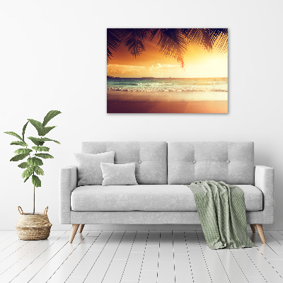 Canvas foto Tropisch strand