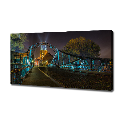 Canvas foto Brug der Geliefden