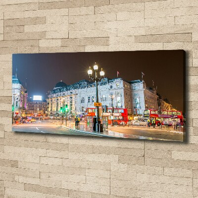 Canvas schilderij Londen 's nachts