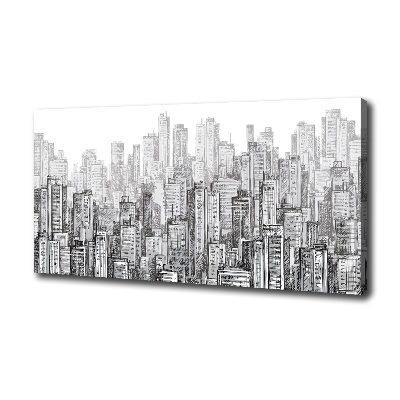 Foto canvas Wolkenkrabbers