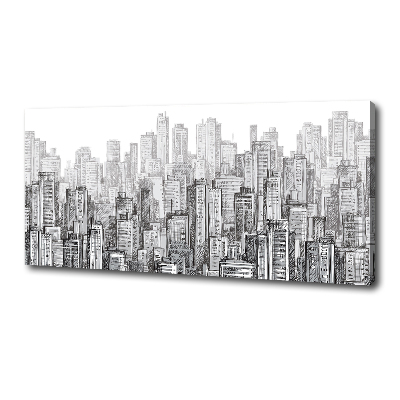 Foto obraz na płótnie Drapacze chmur