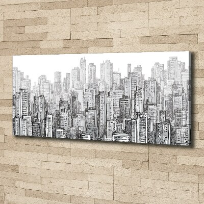 Foto obraz na płótnie Drapacze chmur