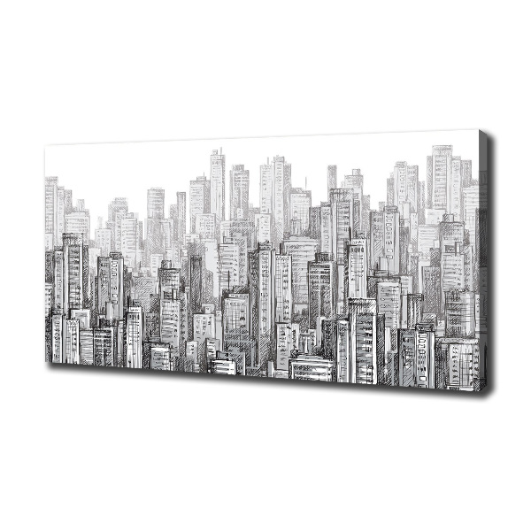 Foto canvas Wolkenkrabbers