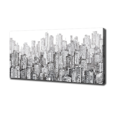 Foto canvas Wolkenkrabbers