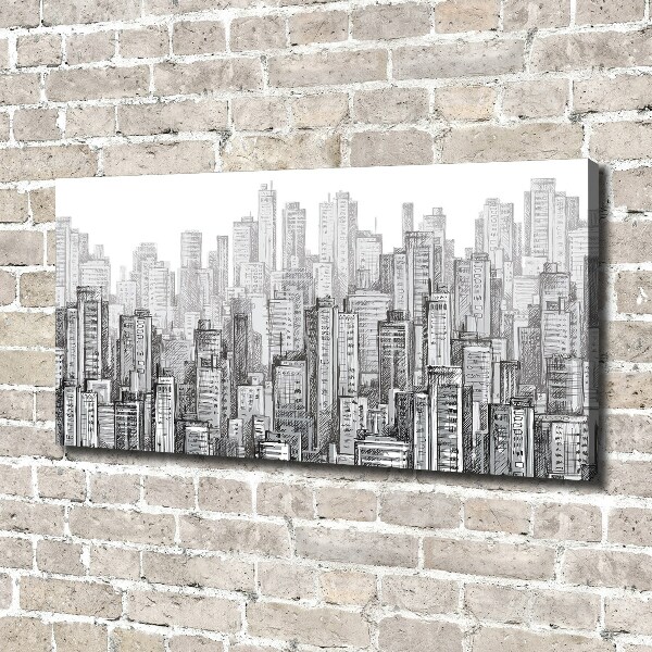 Foto canvas Wolkenkrabbers