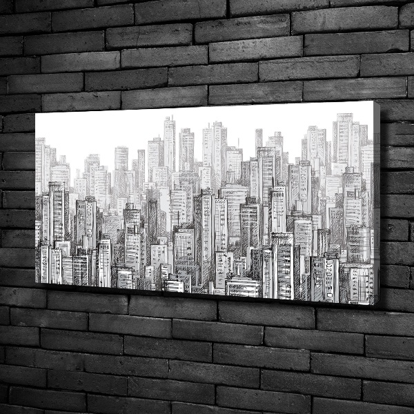 Foto canvas Wolkenkrabbers