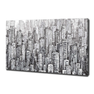 Foto canvas Wolkenkrabbers