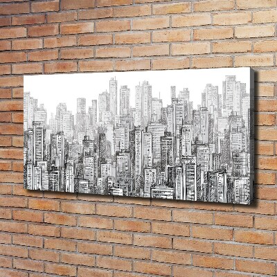 Foto canvas Wolkenkrabbers