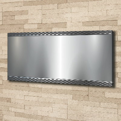 Canvas schilderij Metalen achtergrond