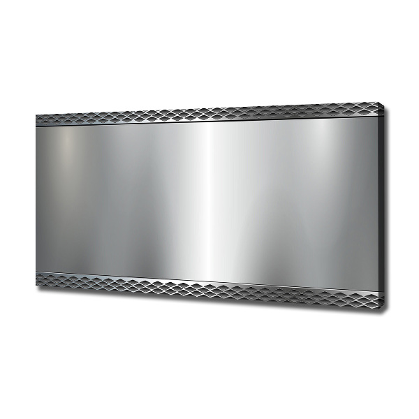 Canvas schilderij Metalen achtergrond