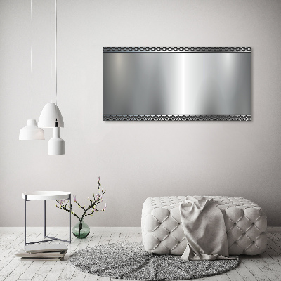 Canvas schilderij Metalen achtergrond