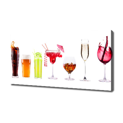 Foto obraz na płótnie Zestaw drinków