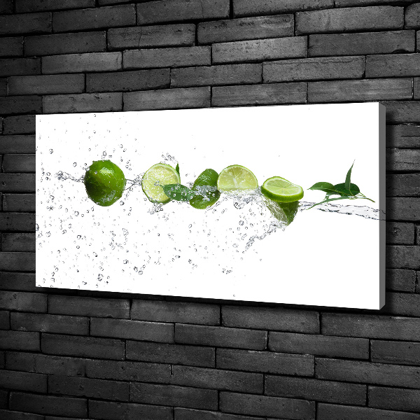 Schilderij op canvas Kalk en water