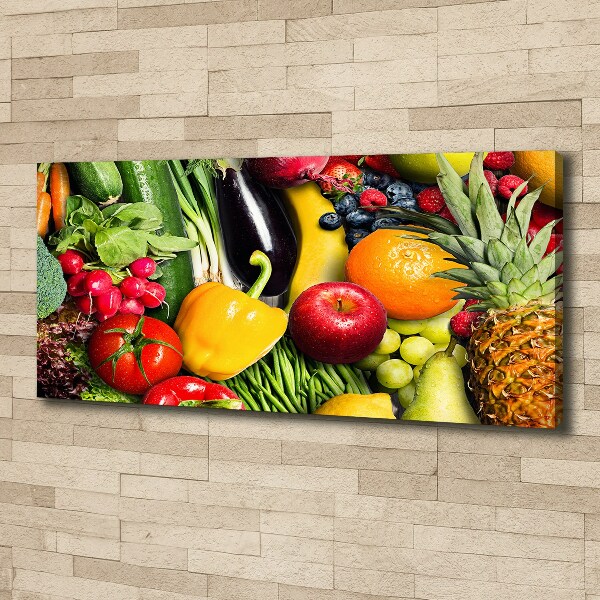 Foto op canvas Groenten en fruit