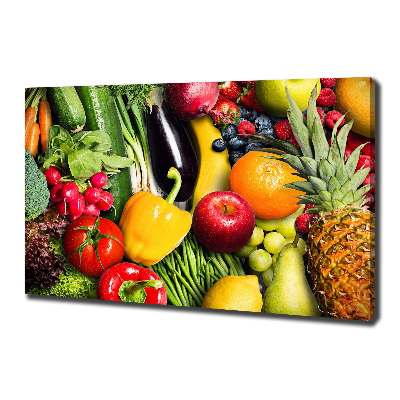 Foto op canvas Groenten en fruit