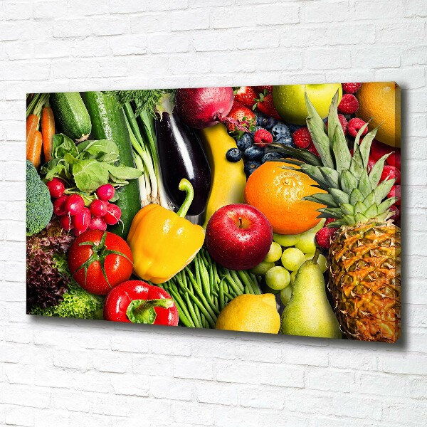 Foto op canvas Groenten en fruit