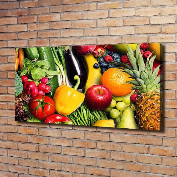 Foto op canvas Groenten en fruit