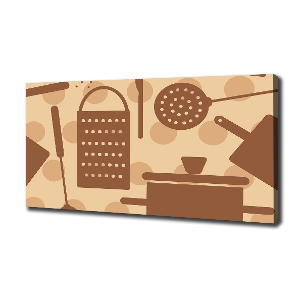 Schilderij op canvas Keukengerei