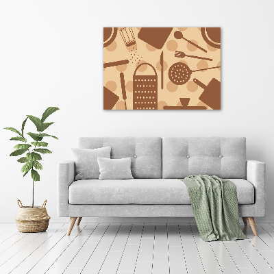 Schilderij op canvas Keukengerei