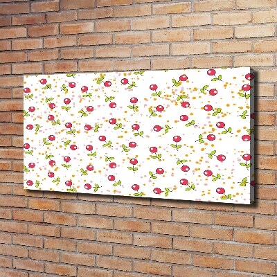 Foto obraz canvas Wisienki