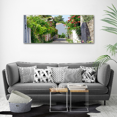 Foto canvas Bloemensteeg