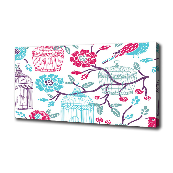 Foto obraz na płótnie Klatki dla ptaków