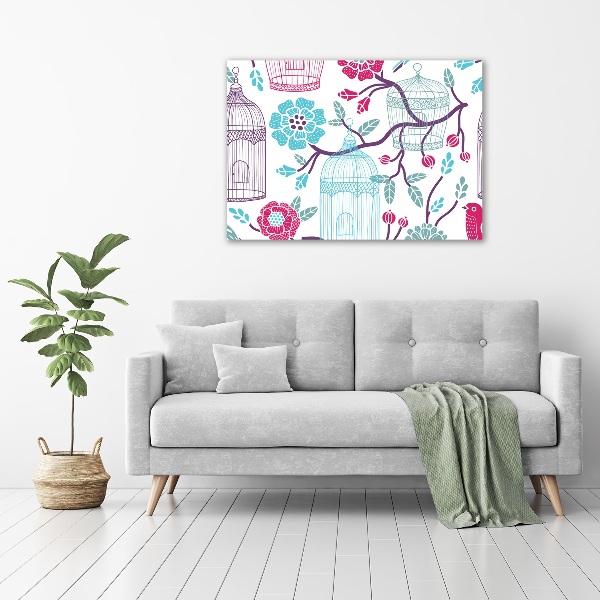 Foto obraz na płótnie Klatki dla ptaków