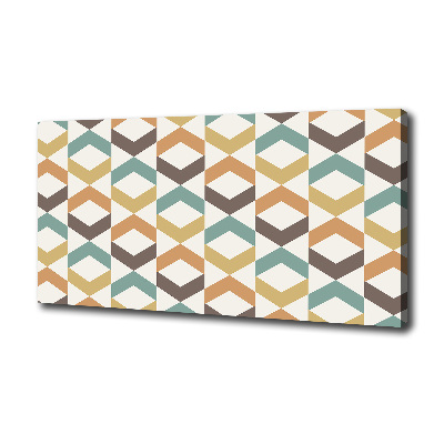 Foto op canvas Retro achtergrond